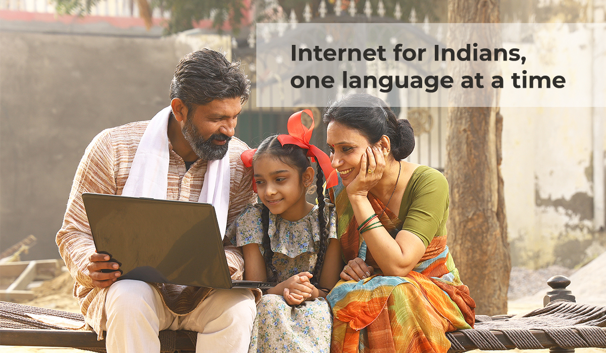 Internet for Indians, one language at a time