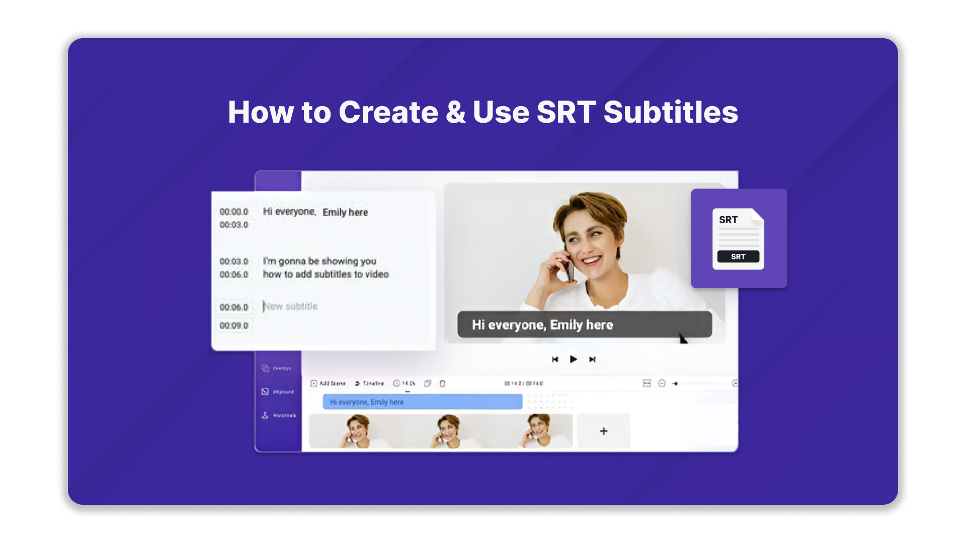 How to Create and Use SRT Subtitles